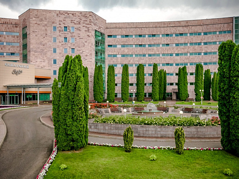 Санаторий «Заря», Кисловодск. Территория